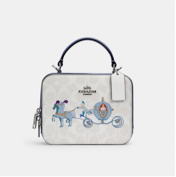 Coach Bags Disney X Coach Sig Canvas Cinderella Carriage Bag Poshmark